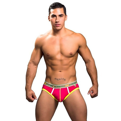 Show-It Tagless Brief Teaberry By Andrew Christian - Jocks and G-Strings