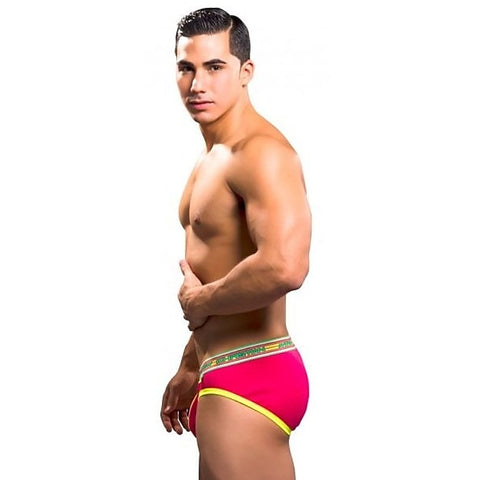 Show-It Tagless Brief Teaberry By Andrew Christian - Jocks and G-Strings