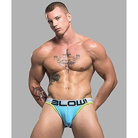 Blow! Show It Jock Thong Aqua - Jocks and G-Strings