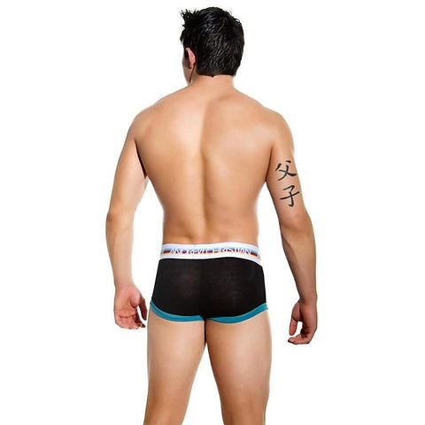 Teaser Boxer Black Large By Andrew Christian - Mens Briefs And Boxers