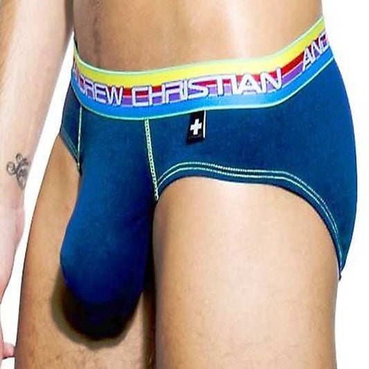 Almost Naked Pride Mens Brief Navy Blue