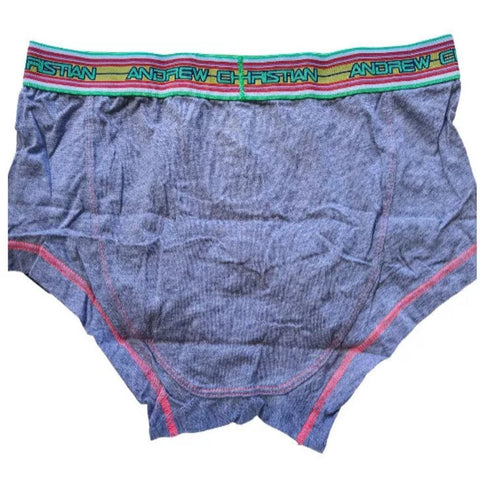 Andres Christian Show-it Tagless Men Boxer Grey - Mens Briefs And Boxers