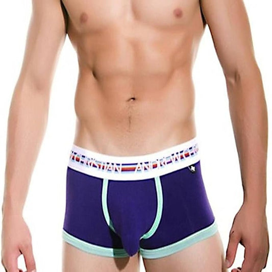 Vivid Fuse Mens Brief with Show-It Purple
