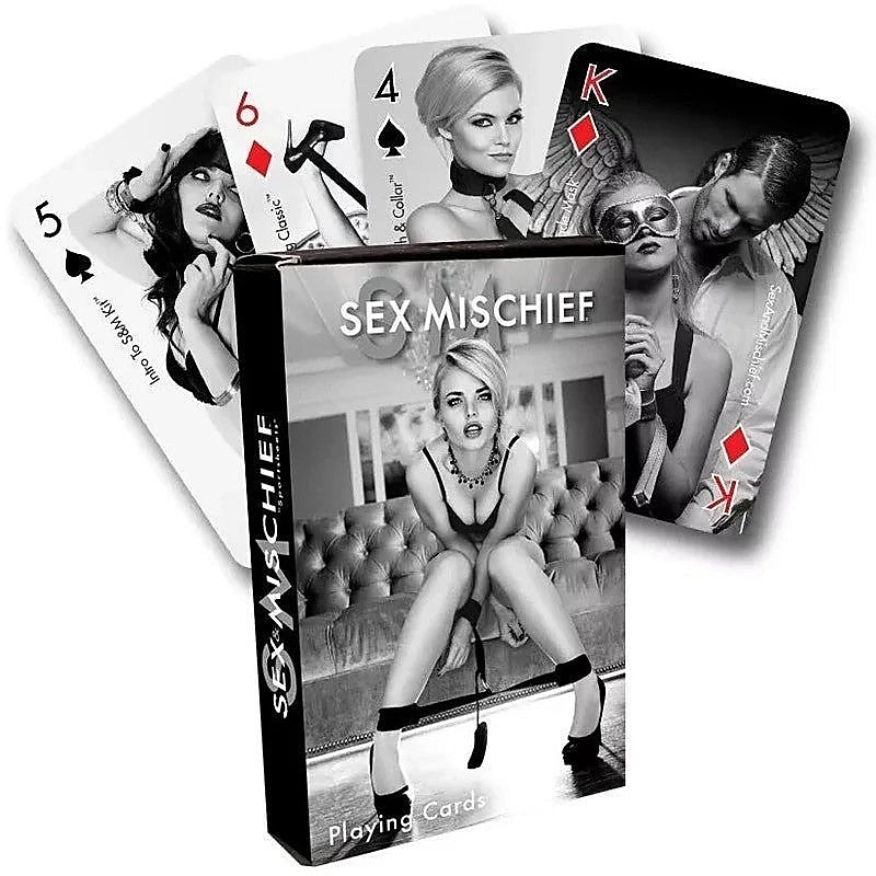 Sex & Mischief Playing Cards By Sportsheets - Sex Games, Coupons and Tricks