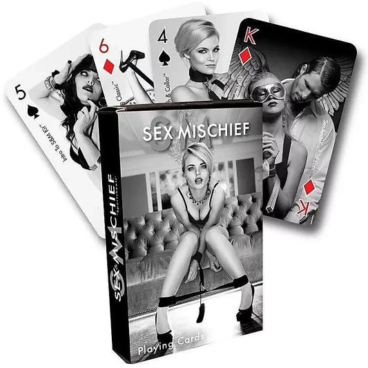 Sex & Mischief Playing Cards By Sportsheets - Sex Games, Coupons and Tricks