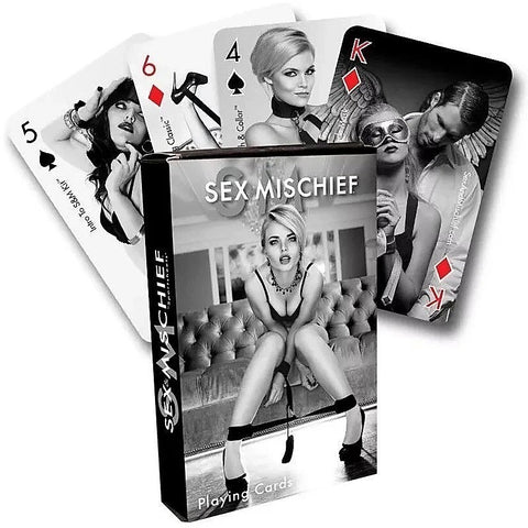 Sex & Mischief Playing Cards By Sportsheets - Sex Games, Coupons and Tricks
