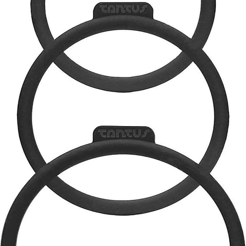Silicone O-Cock Ring Set by Tantus - Cock Rings
