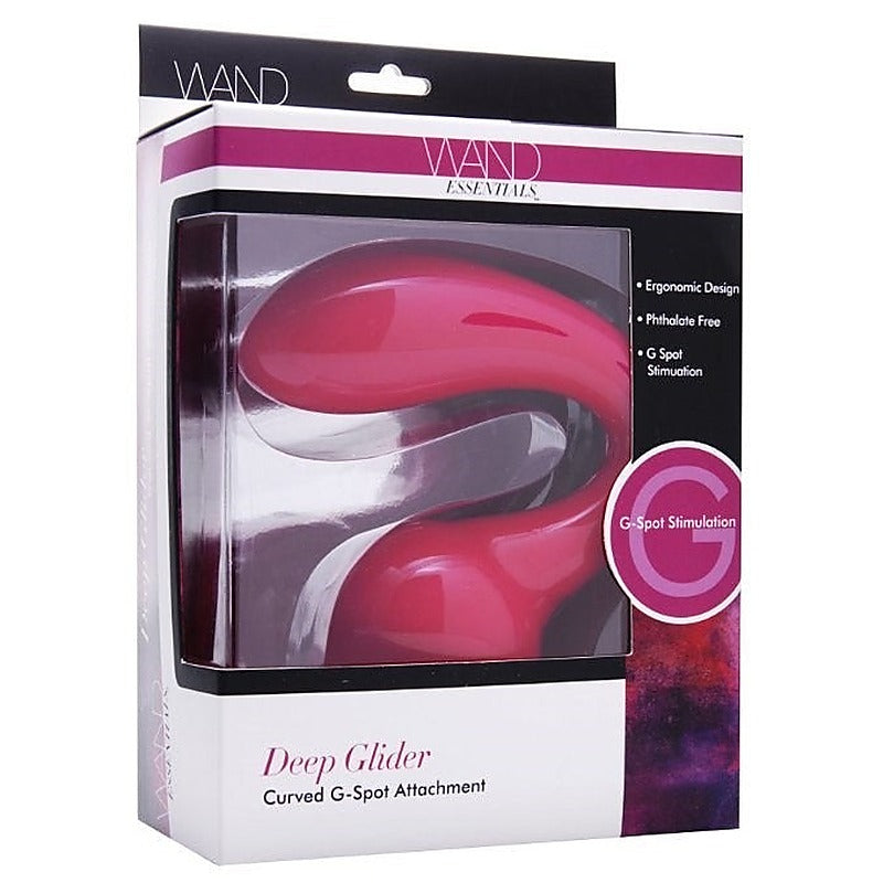 Wand Essentials Deep Glider Wand Massager Attachment Pink - Body Wands
