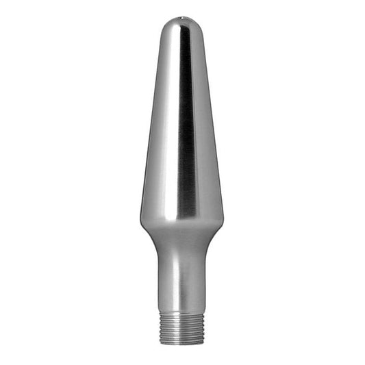 CleanStream Alumi Tip Shower Nozzle Grey - Enemas and Douches