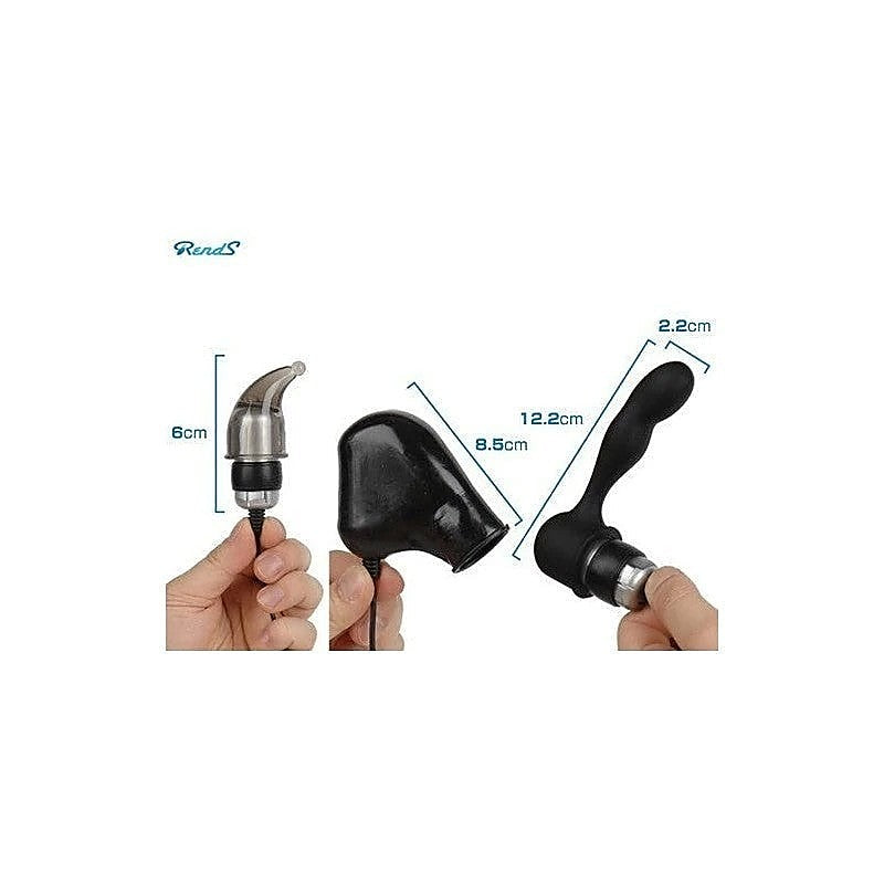 R1 Triple Bach Caps Bullet Attachment By Rends - Vibrator Accessories
