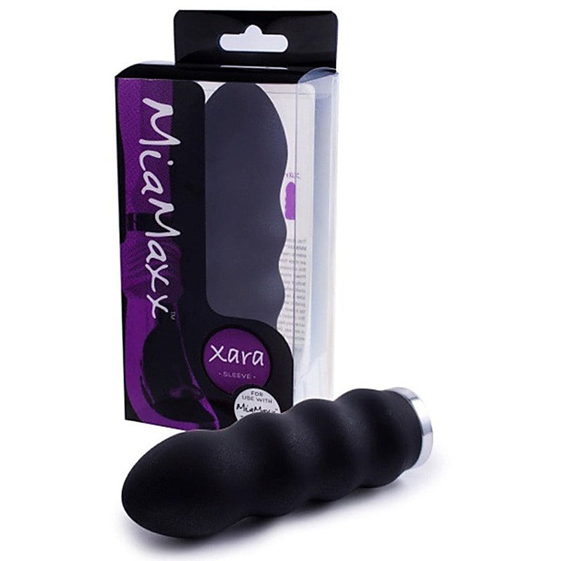 MiaMaxx Xara Rippled Adult Vibrator Sleeve - Realistic Dildos