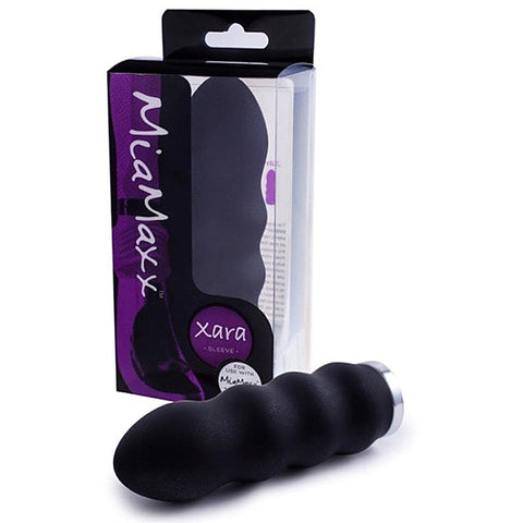 MiaMaxx Xara Rippled Adult Vibrator Sleeve - Realistic Dildos