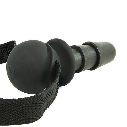 Vac-U-Lock Black Ball Gag - Strap On Sextoys