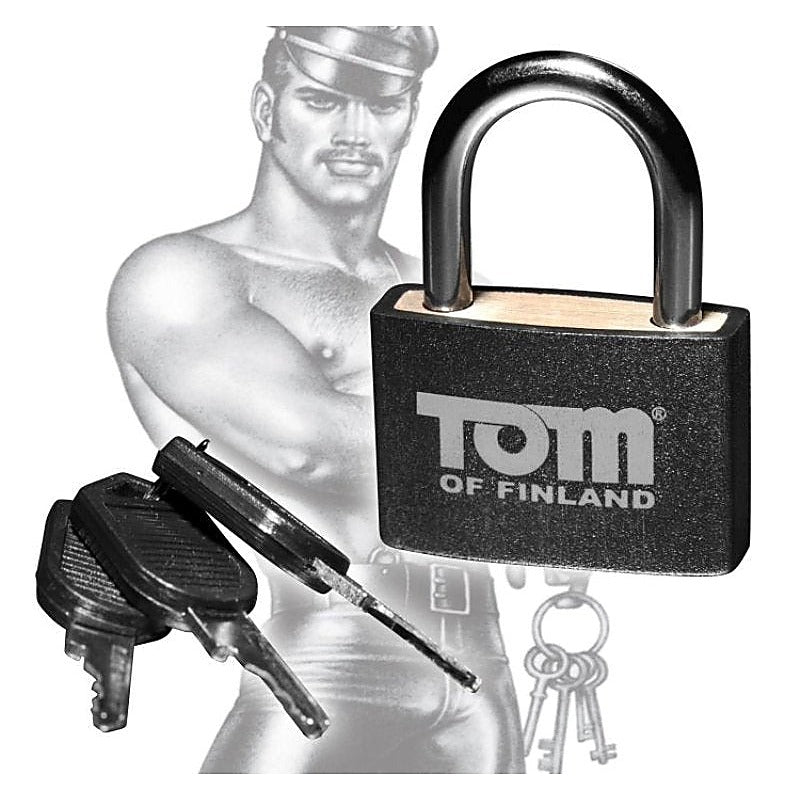 Premium Tom Of Finland Lock By Xr Brands - Cuffs and Restraints