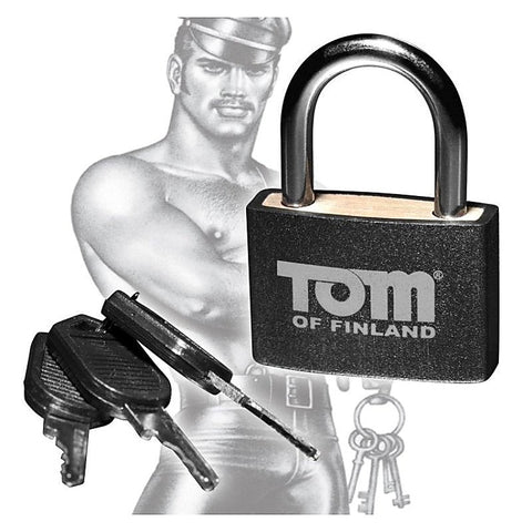 Premium Tom Of Finland Lock By Xr Brands - Cuffs and Restraints