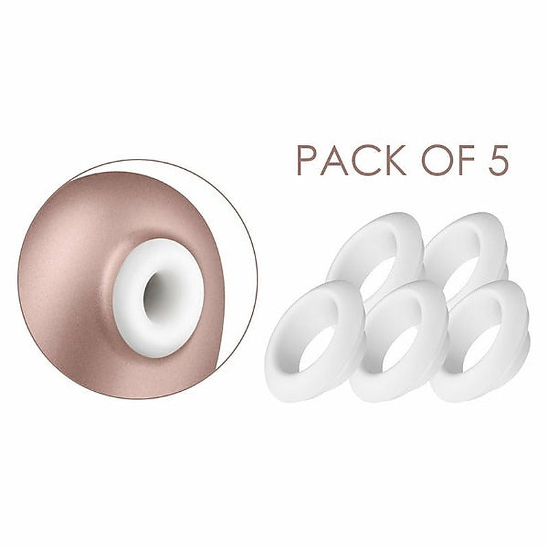 Pro Deluxe Climax Heads 5 Pack By Satisfyer - Vibrator Accessories