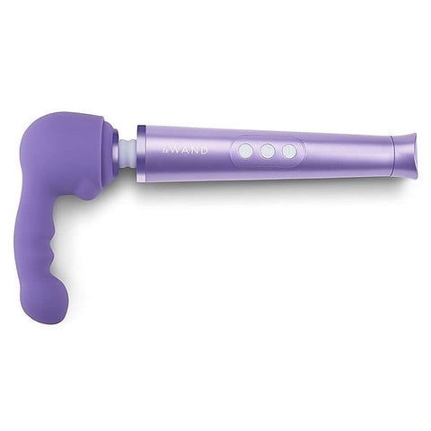 Le Wand Petite Ripple Weighted Silicone Attachment Violet - Vibrator Accessories