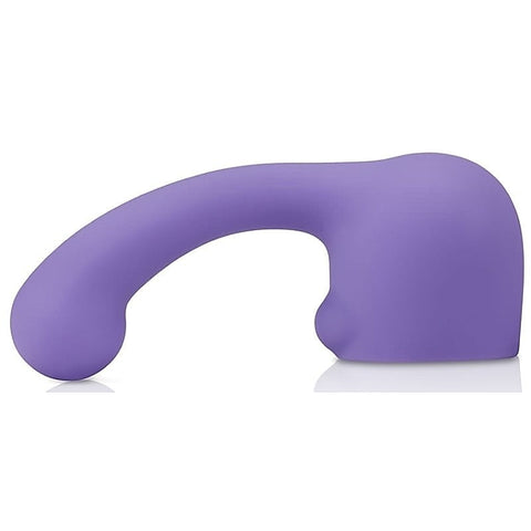 Le Wand Petite Curve Weighted Silicone Attachment Violet - Vibrator Accessories