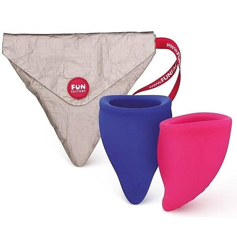 Body-Safe Menstrual Cup by Fun Factory - Pumps, Extenders and Sleeves