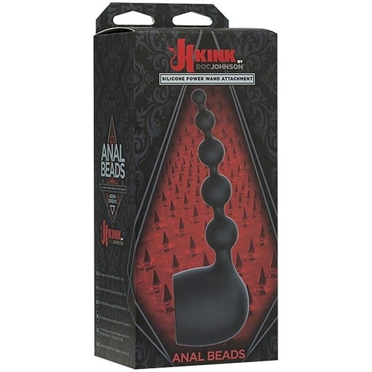 Kink Silicone Wand Attachment Anal Beads - Body Wands