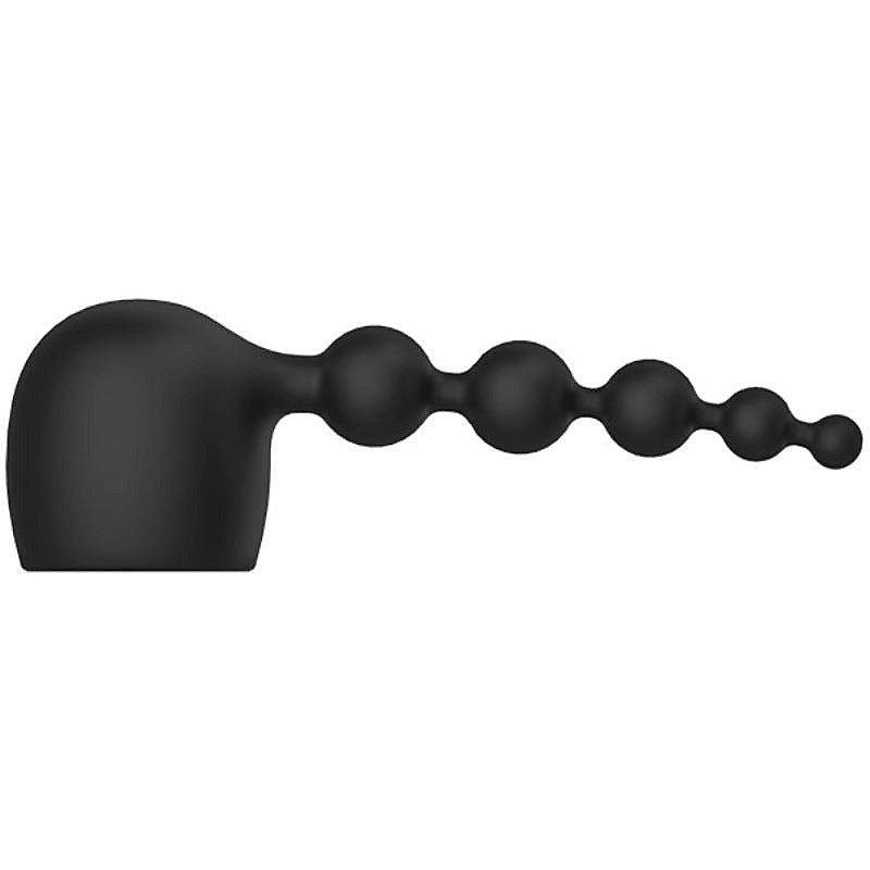 Kink Silicone Wand Attachment Anal Beads By Doc Johnson - Body Wands
