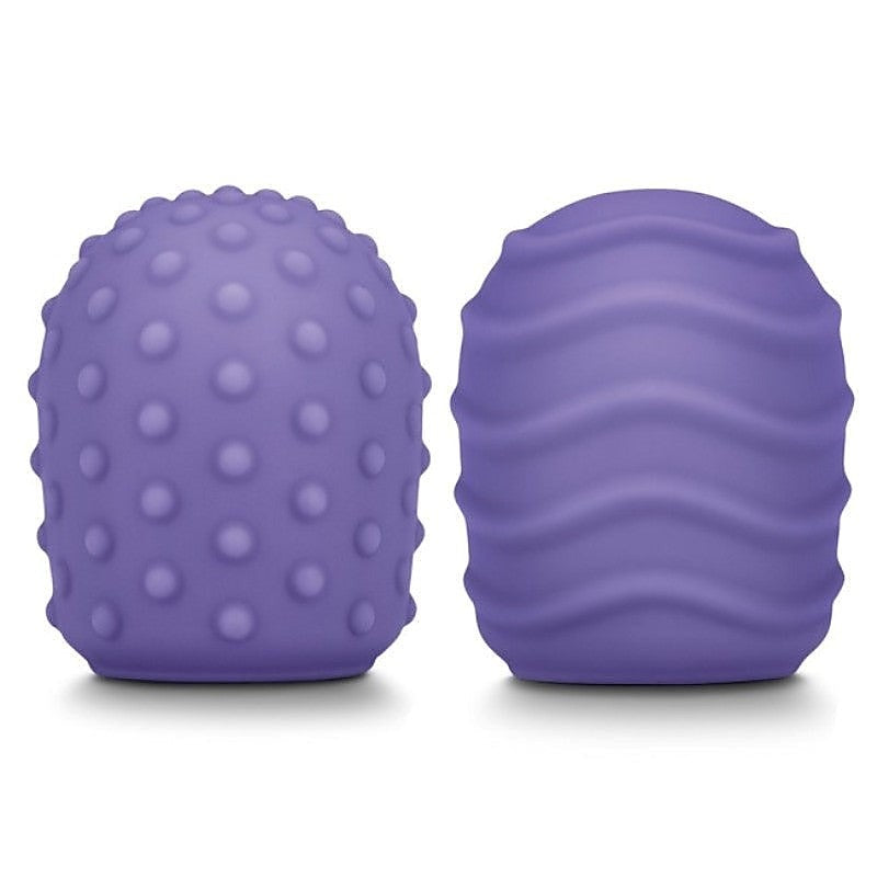 Le Wand Petite Silicone Texture Covers Violet - Body Wands