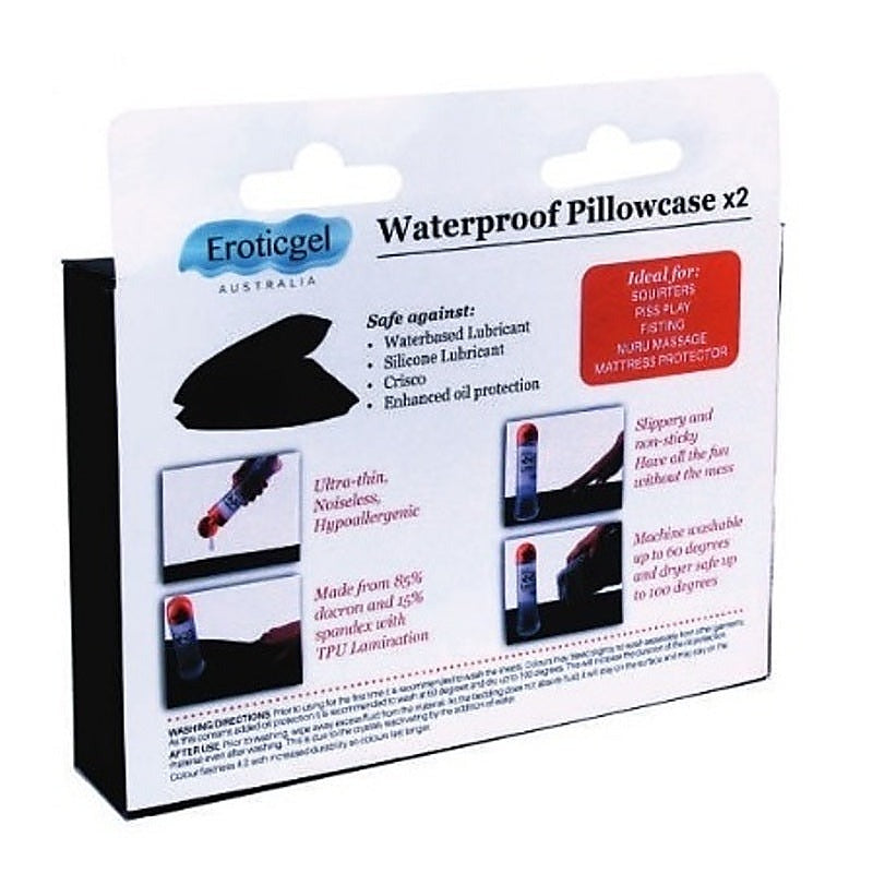Premium Waterproof Pillowcase Set By Eroticgel - Sex Furniture