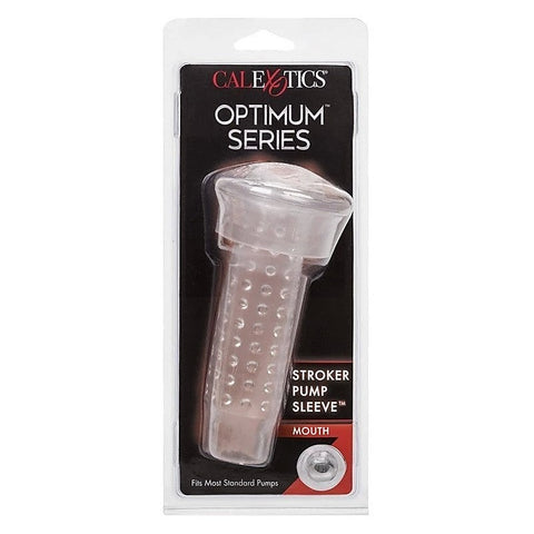 CalExotics Optimum Series Stroker Pump Sleeve Mouth - Pumps, Extenders and Sleeves