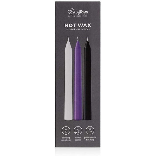 Easytoys Hot Wax Sensual Candles - Bath and Intimate Fragrances