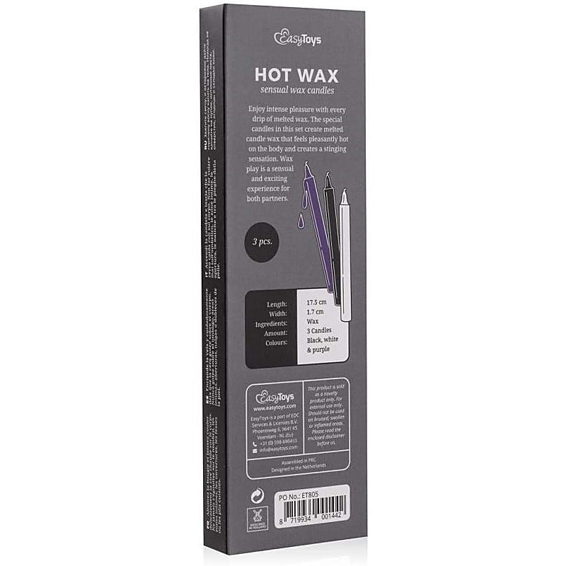 Hot Wax Sensual Candles by Easytoys - Bath and Intimate Fragrances