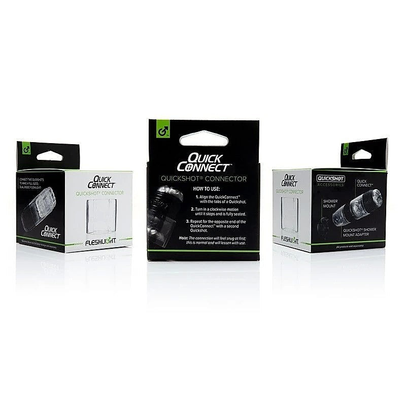 Quickshot Quick Connect by Fleshlight - Fleshlight Male Masturbators