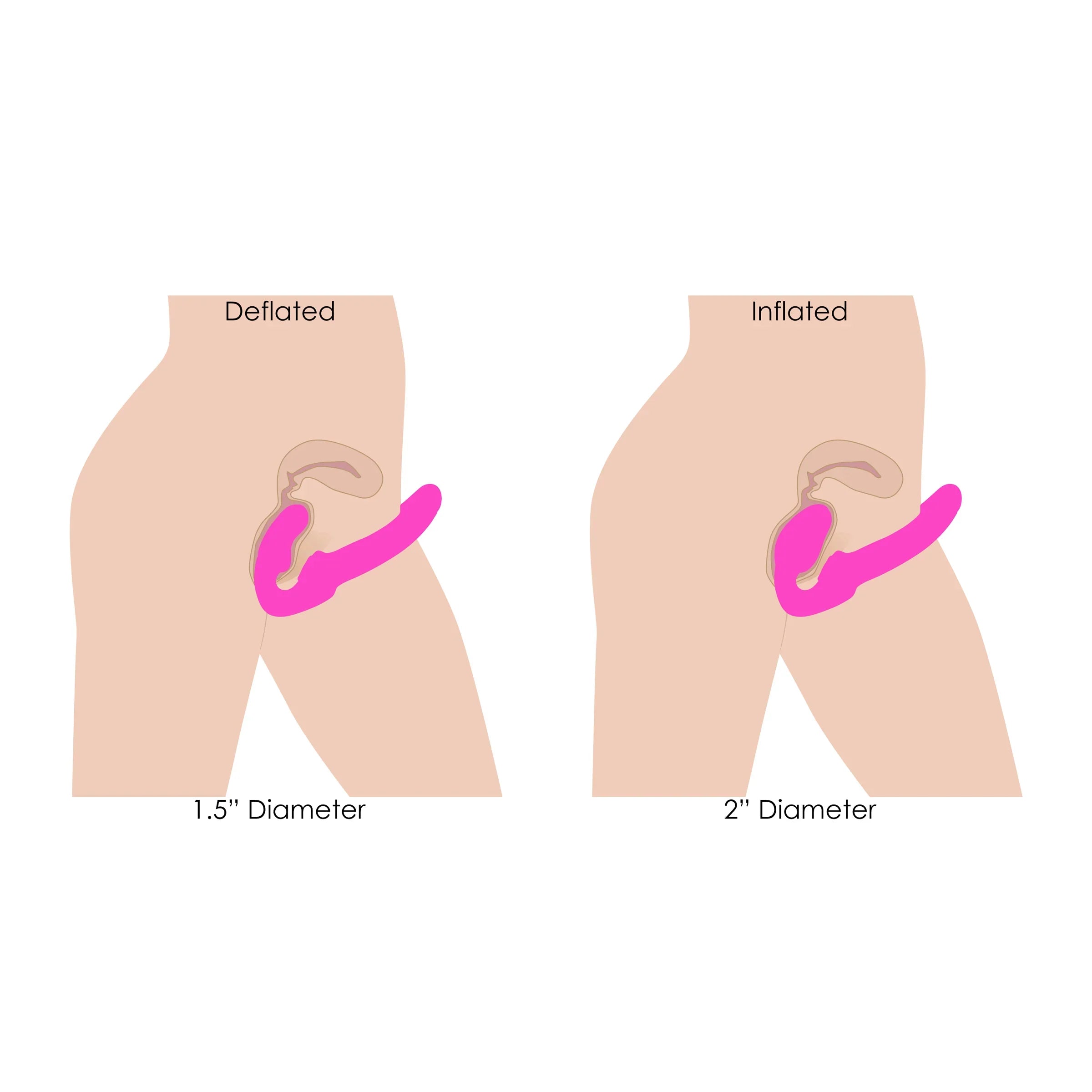 Strap U Worlds 1st Remote Control Inflatable Strap-On - - Strap On Sextoys