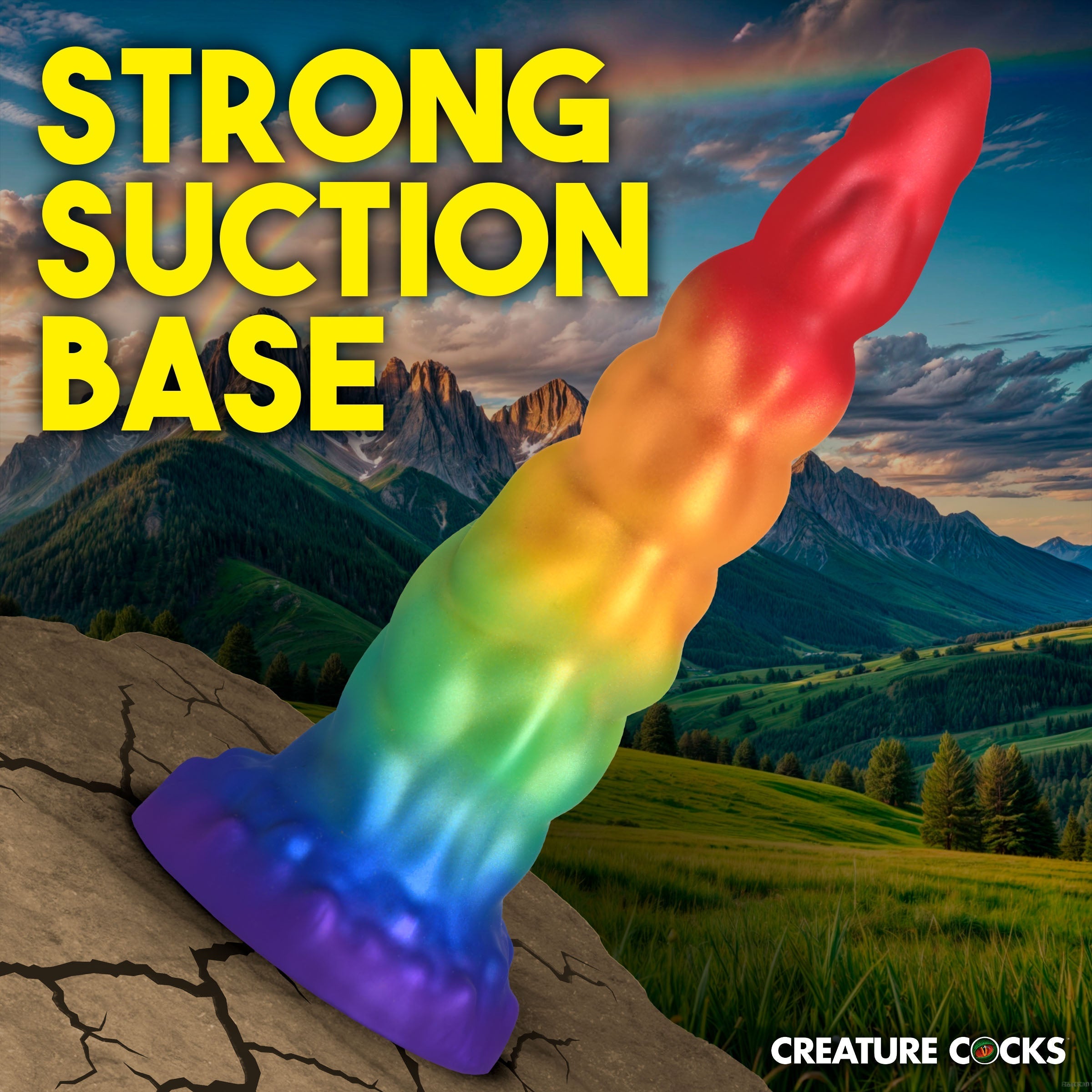 Creature Cocks Magic Rider Unicorn Silicone Dildo - - Realistic Dildos