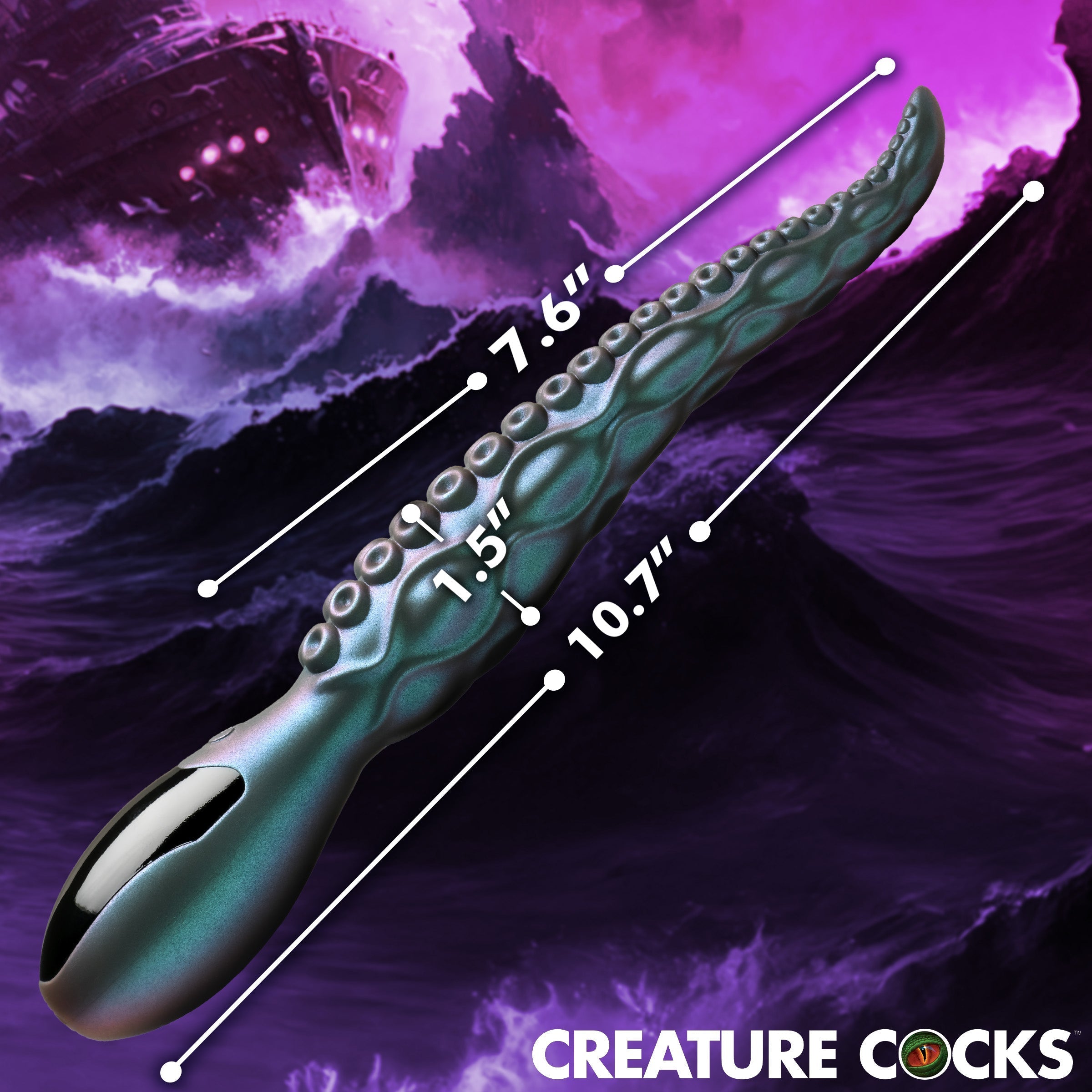 Creature Cocks Tentavibe Silicone Vibrator - - Vibrating Dildos