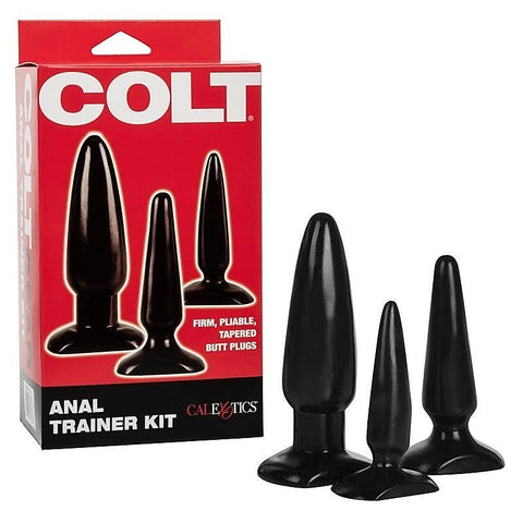 Colt Three Sizes Anal Plugs Trainer Kit - Prostate Toys