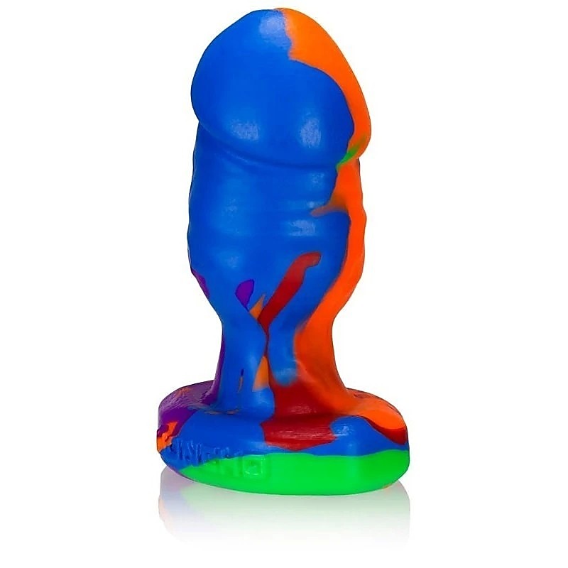 Honcho 1-2-3 Butt Plug Rainbow By Oxballs - Butt Plugs