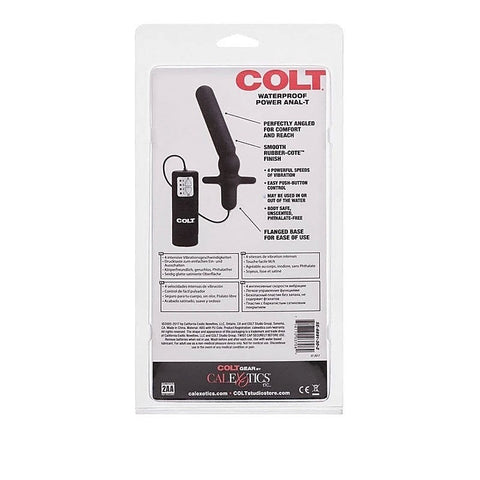 Colt Waterproof Power Anal-T Vibrating Plug - Prostate Toys