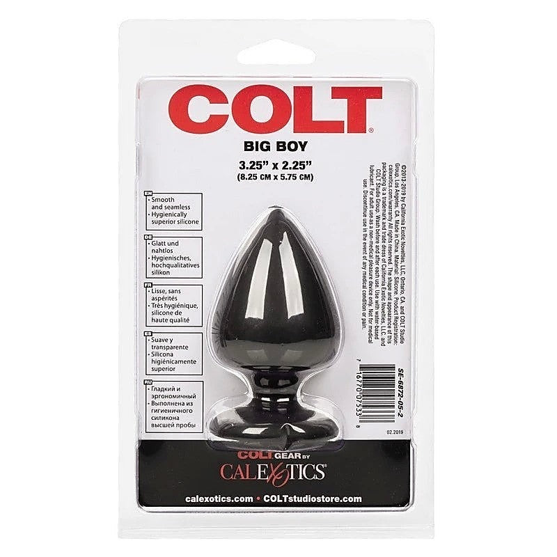 Colt Big Boy Body Safe Silicone Butt Plug - Butt Plugs