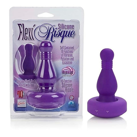 Silicone Flexi Risque Ripples Prostate Massager - Prostate Toys