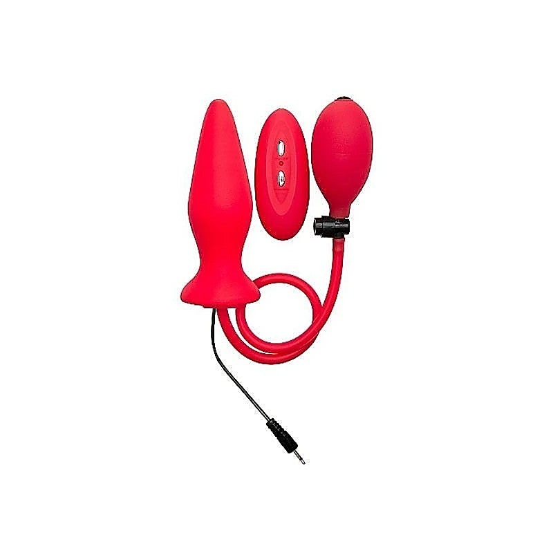 Ouch! Inflatable Silicone Plug By Shots Toys - Prostate Toys