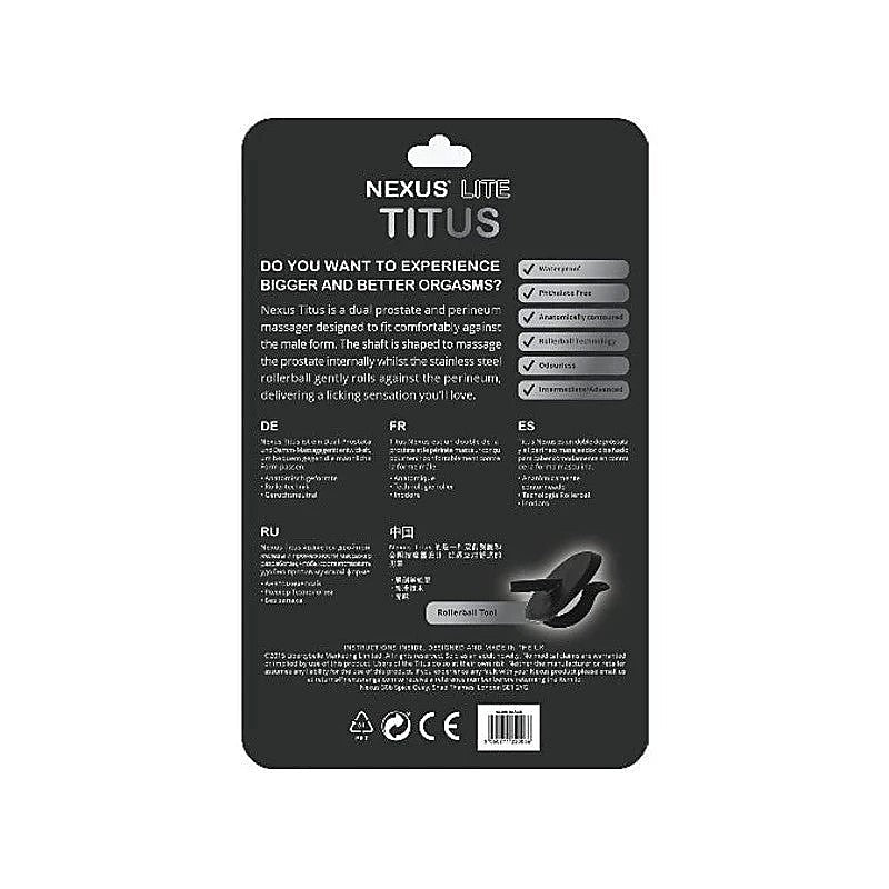 Nexus TITUS by Nexus Sex Toys - Prostate Toys