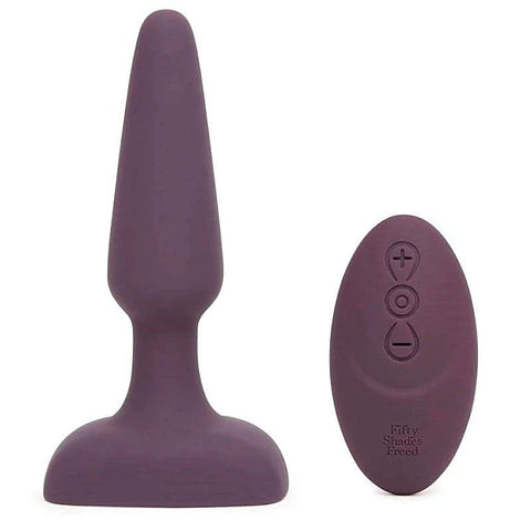 Feel So Alive Remote Control Vibrating Pleasure Plug - Butt Plugs