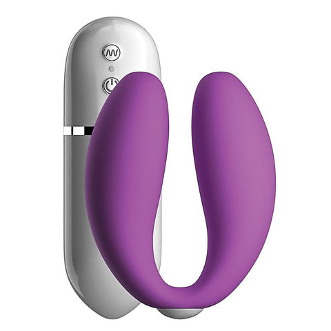 Crush Snuggles Remote Control Couples Vibrator By Pipedream - Clit Ticklers and Pulsators