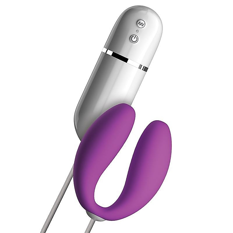 Crush Snuggles Remote Control Couples Vibrator By Pipedream - Clit Ticklers and Pulsators