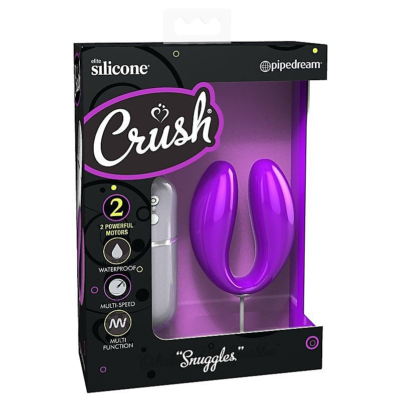 Crush Snuggles Remote Control Couples Vibrator By Pipedream - Clit Ticklers and Pulsators