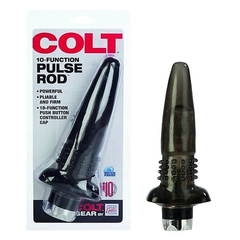 Colt 10 Function Pulse Rod Prostate Massager - Butt Plugs