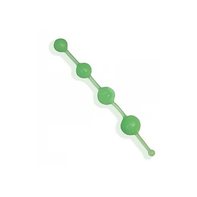 Glow In The Dark Anal Pleasure Thai Beads - Butt Plugs