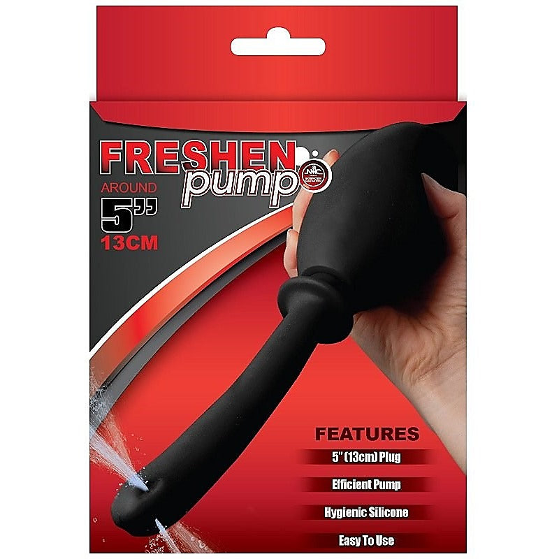 Freshen Pump Black 13Cm Douche By Nanma Corporation - Anal Cleansing