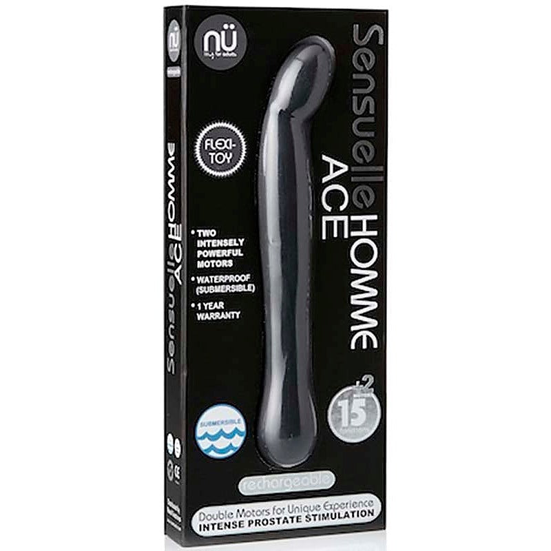 Nu Sensuelle Homme Ace Prostate Massager - G-Spot Vibrators