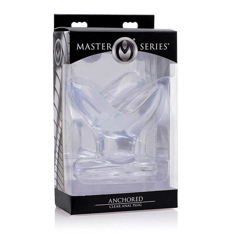 Anchored Clear Anal Plug by XR Brands - Butt Plugs